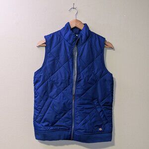 Blue Dickies Quilted Vest
